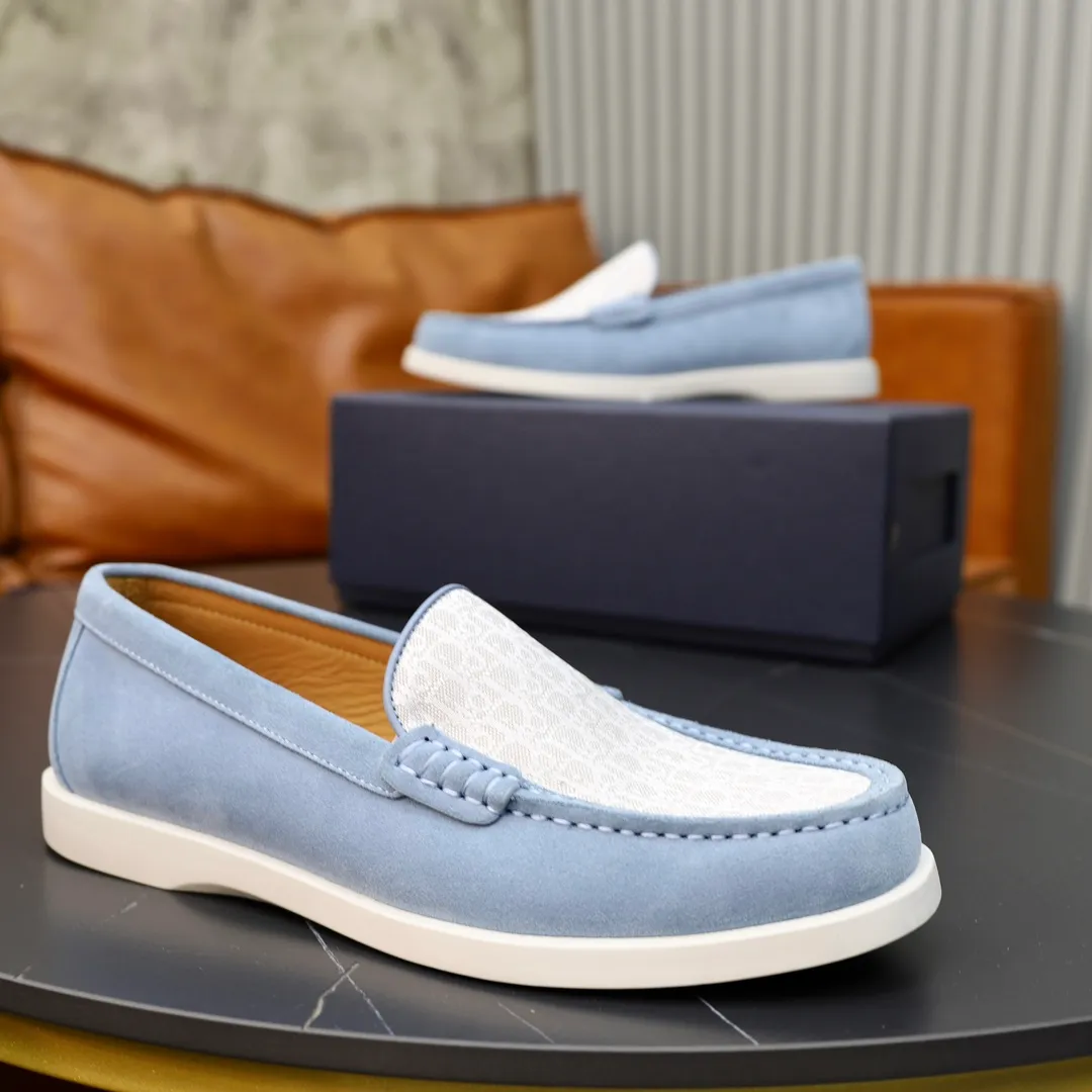 Ex-factory price: 540🙅‍♂️🙅‍♂️🙅‍♂️ Brand: Dior DIOR Standard code: Men's code 38/44 (45 can be customized) Grade: Same as the official website Material: Original cowhide stitching, cowhide lining, original TPU wear-resistant soft outsole Style categories: Leisure and sports version, footwear for driving, young fashion, European and American trends, British style Color: actual picture color
